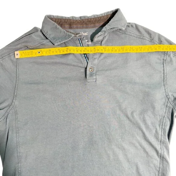 Kuhl Wayfarer Polo (Wild fibre) - Teal - Large (Style 7242) - Picture 7 of 8